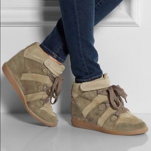 Isabel Marant Bluebell Suede Sneaker